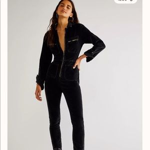 Free People Lennox Corded Jumpsuit